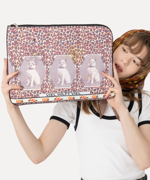 HEY!MrsROSE(ヘイミセスローズ)の「HEY! Mrs ROSE(ヘイ!ミセスローズ)HEY!PCケース(PC・タブレットケース・レディース・イエロー/ブラウン/ホワイト/ブルー・FREE)」の14枚目の写真