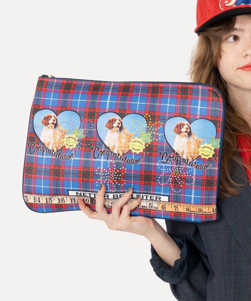 HEY!MrsROSE(ヘイミセスローズ)の「HEY! Mrs ROSE(ヘイ!ミセスローズ)HEY!PCケース(PC・タブレットケース・レディース・イエロー/ブラウン/ホワイト/ブルー・FREE)」の12枚目の写真