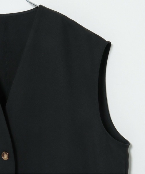 notch.（ノッチ）の「ノーカラーベスト（ベスト・レディース・ブラック・M）」の14枚目の写真