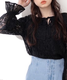 OLIVE des OLIVE | レースフリルブラウス(シャツ/ブラウス)