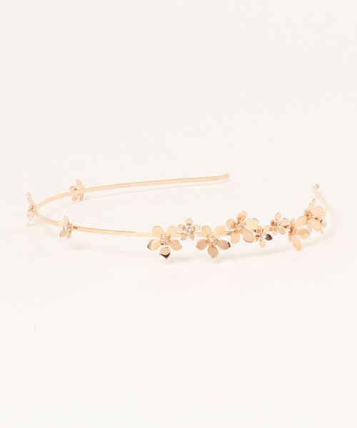 ROPE' PICNIC（ロペピクニック）の「メタルフラワースリムカチューシャ（カチューシャ・レディース・ゴールド系その他2/ゴールド・FREE）」の3枚目の写真