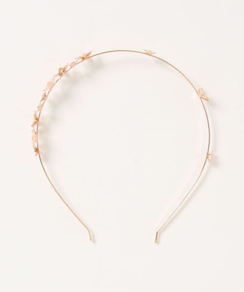 ROPE' PICNIC（ロペピクニック）の「メタルフラワースリムカチューシャ（カチューシャ・レディース・ゴールド系その他2/ゴールド・FREE）」の4枚目の写真