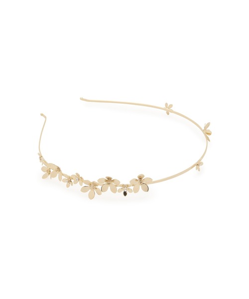 ROPE' PICNIC（ロペピクニック）の「メタルフラワースリムカチューシャ（カチューシャ・レディース・ゴールド系その他2/ゴールド・FREE）」の10枚目の写真