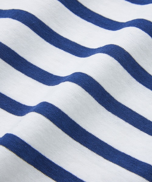 NIMES(ニーム)の「Leminor ボーダー パネル(Tシャツ/カットソー・レディース・ネイビー/ピンク/ブルー/チャコールグレー・FREE)」の19枚目の写真