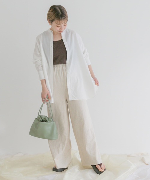 ITEMS URBANRESEARCH（アイテムズ アーバンリサーチ）の「ニットタンクトップ（タンクトップ・レディース・ブラック/ブラウン/ミント/グレー系その他・FREE）」の10枚目の写真