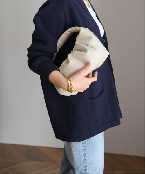 AULENTTI（オウレンティ）の「【AULENTTI/オウレンティ】ハンドバッグ M（ハンドバッグ・レディース・ブラック/アイボリー・FREE）」の6枚目の写真