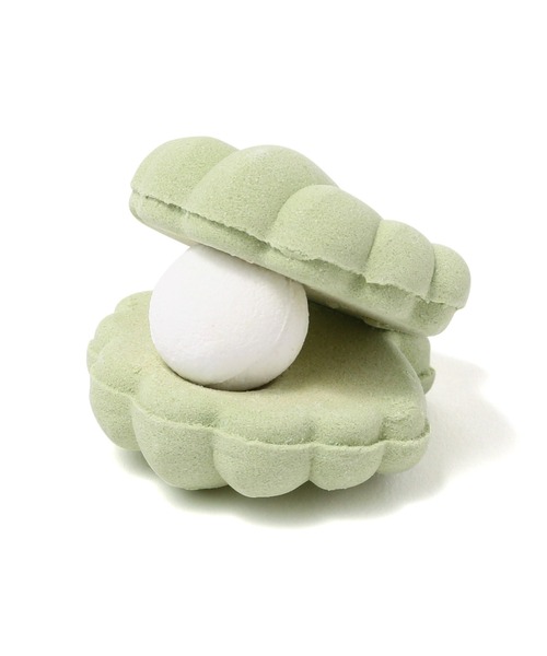 Francfranc(フランフラン)の「カドミニョン シェルフィズ ライトグリーン(3個セット/入浴剤)ギフト 女性 贈り物 プレゼント お返し 送別 (入浴剤・バスケア・レディース・ライトグリーン・FREE)」の3枚目の写真