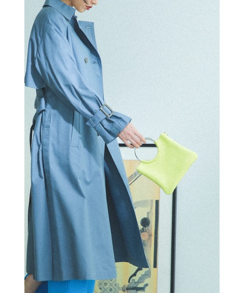 ROSE BUD(ローズバッド)の「レザーハンドバッグ(ショルダーバッグ・レディース・ホワイト/ブラック/イエロー・FREE)」の4枚目の写真