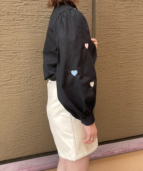 PairPair（ペアペア）の「カラフル刺繍ブラウス（シャツ/ブラウス・レディース・ブラック/オフホワイト・FREE）」の8枚目の写真