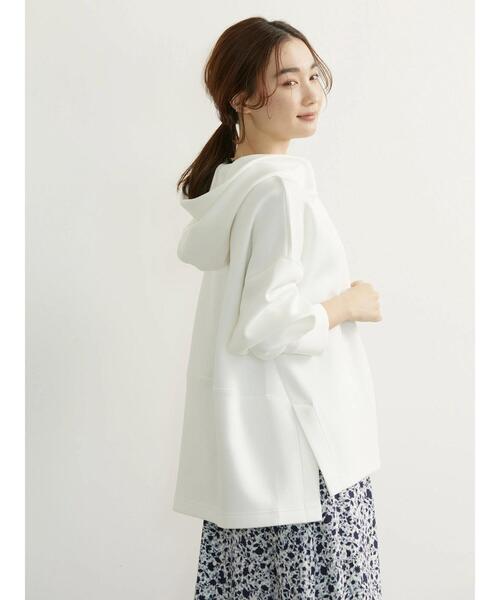 AMERICAN HOLIC（アメリカンホリック）の「ポンチフーディーパーカー（パーカー・レディース・オフホワイト/グレイッシュベージュ/ライトイエロー・M/L）」の22枚目の写真