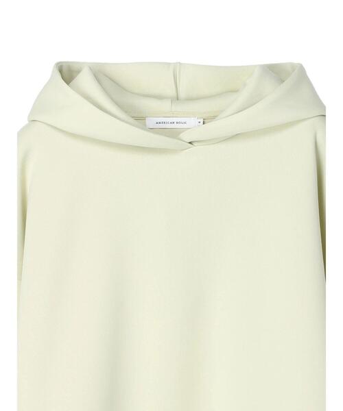 AMERICAN HOLIC（アメリカンホリック）の「ポンチフーディーパーカー（パーカー・レディース・オフホワイト/グレイッシュベージュ/ライトイエロー・M/L）」の19枚目の写真