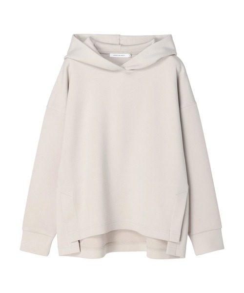 AMERICAN HOLIC（アメリカンホリック）の「ポンチフーディーパーカー（パーカー・レディース・オフホワイト/グレイッシュベージュ/ライトイエロー・M/L）」の20枚目の写真