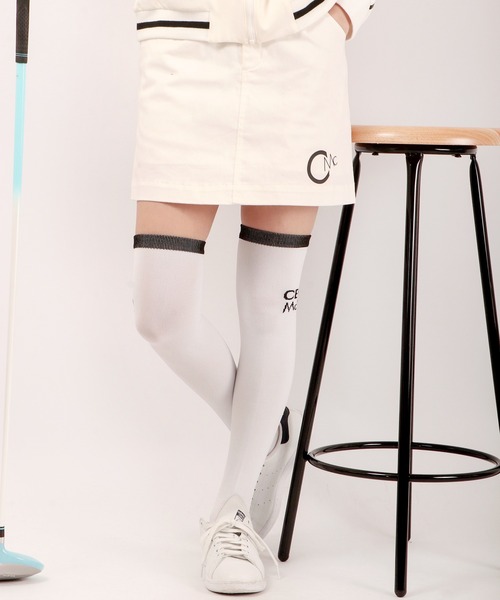 CECIL McBEE（セシルマクビー）の「CECIL McBEE green ロゴミニスカート　GOLF（スカート・レディース・ホワイト/ブラック・1/2）」の13枚目の写真