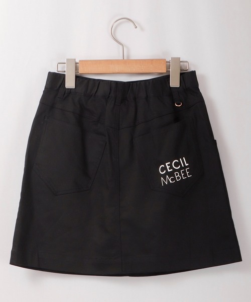 CECIL McBEE（セシルマクビー）の「CECIL McBEE green ロゴミニスカート　GOLF（スカート・レディース・ホワイト/ブラック・1/2）」の8枚目の写真