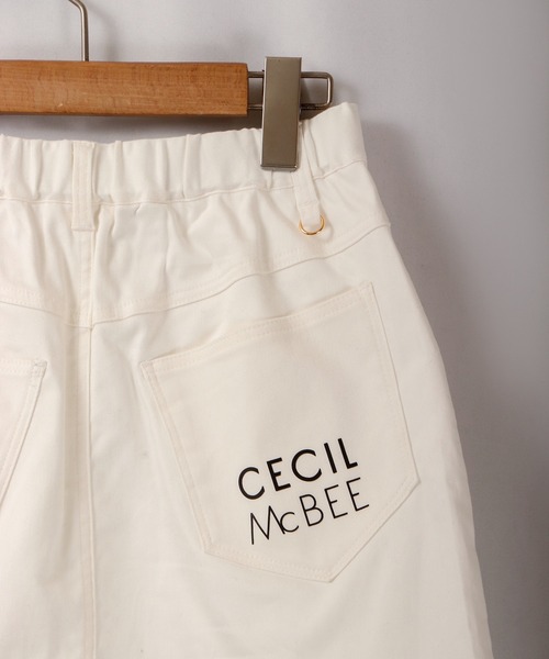 CECIL McBEE（セシルマクビー）の「CECIL McBEE green ロゴミニスカート　GOLF（スカート・レディース・ホワイト/ブラック・1/2）」の14枚目の写真