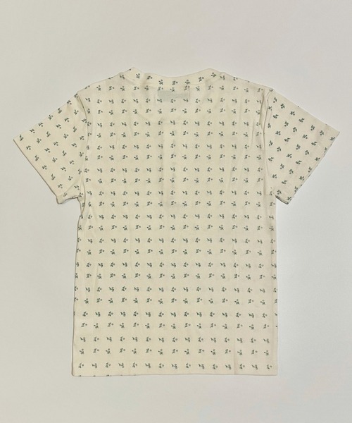 GIMME GIMME（ギミーギミー）の「フラワー ヘンリーネック リブTシャツ gimw22s005（Tシャツ/カットソー・レディース・アイボリー・FREE）」の10枚目の写真