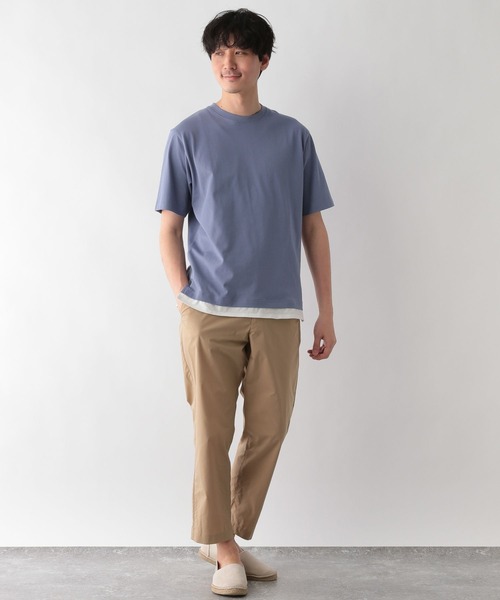 GLOBAL WORK(グローバルワーク)の「シャーベッTee/レイヤード/255798(Tシャツ/カットソー・メンズ・ブルー/ライトグレー/ブラック/ベージュ/ダークグレー/スカイブルー/ミント/オレンジ・SMALL/MEDIUM/LARGE/X-LARGE)」の19枚目の写真