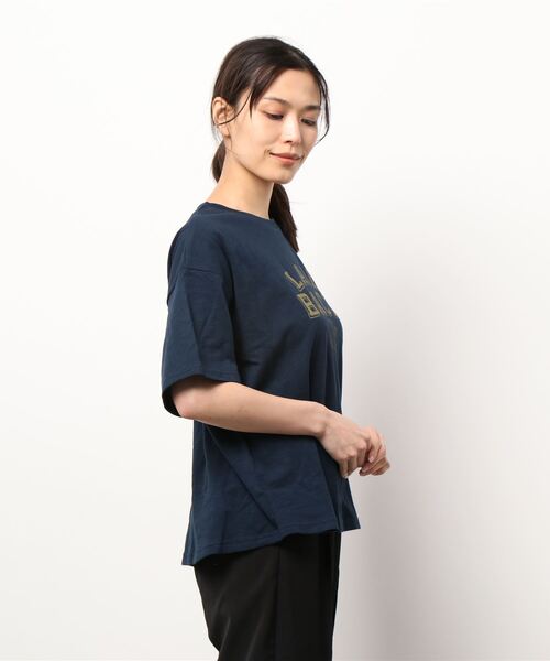 BREEZE（ブリーズ）の「アニマルカレッジママＴシャツ（Tシャツ/カットソー・レディース・アイボリー/ネイビー・MEDIUM）」の14枚目の写真