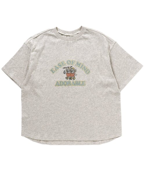 BREEZE（ブリーズ）の「アニマルカレッジママＴシャツ（Tシャツ/カットソー・レディース・アイボリー/ネイビー・MEDIUM）」の12枚目の写真