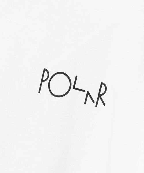 POLAR(ポラール)の「POLAR SKATE CO. / It Will Pass Fill Logo T-Shirt(Tシャツ/カットソー・メンズ・ホワイト・LARGE/X-LARGE)」の3枚目の写真