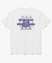 『NICE GHOST CLUB/ナイスゴーストクラブ』GHOST HOMECOMING GLOW TEE/フロントグラフィック 半袖Tシャツ