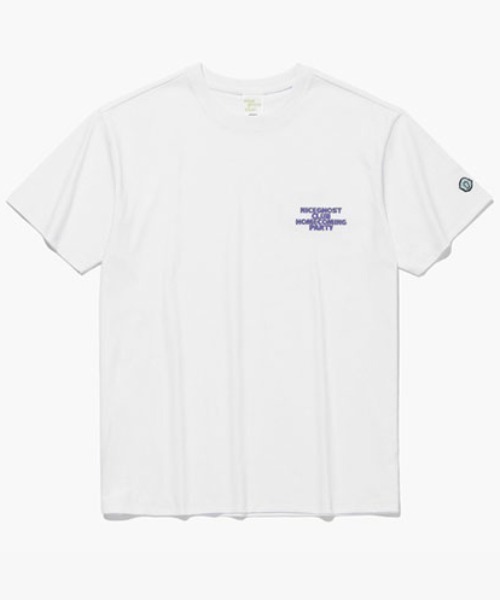 NICE GHOST CLUB(ナイスゴーストクラブ)の「『NICE GHOST CLUB/ナイスゴーストクラブ』GHOST HOMECOMING GLOW TEE/フロントグラフィック 半袖Tシャツ(Tシャツ/カットソー・レディース・ホワイト/ライトブルー/ブラック/ネイビー・M/L)」の7枚目の写真