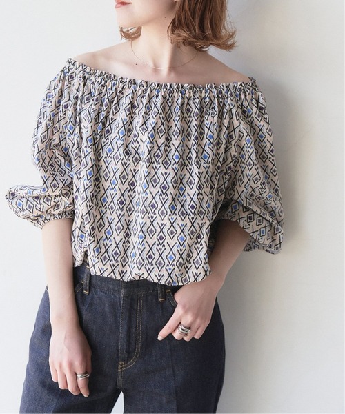 バティックダイヤガラオフショルダー シャツ ブラウス Span Spick Span スピックアンドスパン のシャツ ブラウス バティックダイヤガラオフショルダー を購入できます Spick Span スピックアンドスパン のファッション