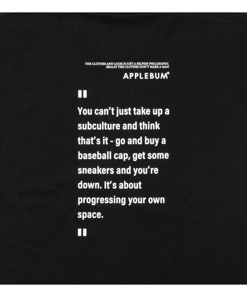 APPLEBUM（アップルバム）の「"1997" T-Shirt（Tシャツ/カットソー・メンズ・ホワイト/ブラック・LARGE/X-LARGE/MEDIUM/XX-LARGE）」の15枚目の写真
