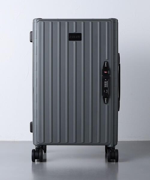 ＆.FLAT（アンドフラット）の「＜＆.FLAT＞ コンパクト キャリーケース 35L（スーツケース/キャリーバッグ・メンズ・オリーブ/ブラック/グレー・FREE）」の3枚目の写真