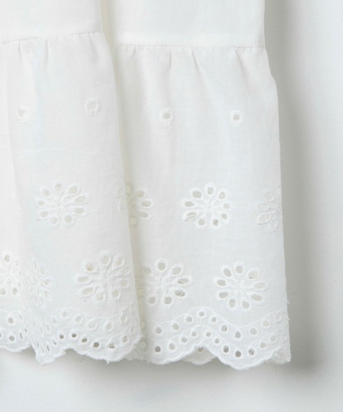 DuKKah（デュカ）の「Dukkah/コットンレースキャミワンピース（ワンピース・レディース・ホワイト・X-SMALL）」の11枚目の写真