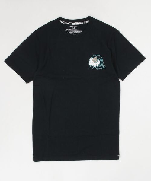 VOLCOM（ボルコム）の「【VOLCOM】BREAKERBREAKER SS TEE（Tシャツ/カットソー・キッズ・ライトブルー/ブラック・SMALL/MEDIUM/LARGE/X-LARGE）」の2枚目の写真