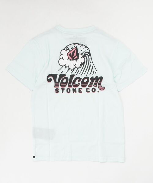 VOLCOM（ボルコム）の「【VOLCOM】BREAKERBREAKER SS TEE（Tシャツ/カットソー・キッズ・ライトブルー/ブラック・SMALL/MEDIUM/LARGE/X-LARGE）」の3枚目の写真