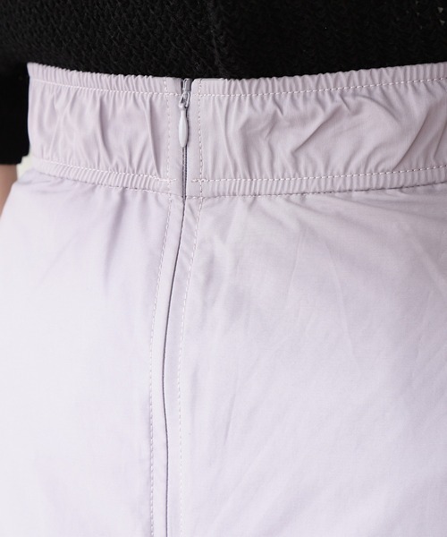 N.(N. Natural Beauty Basic)(エヌエヌナチュラルビューティーベーシック)の「◆コットンナイロンフレアマキシスカート(スカート・レディース・ブラウン/パープル/マスタード・MEDIUM)」の14枚目の写真