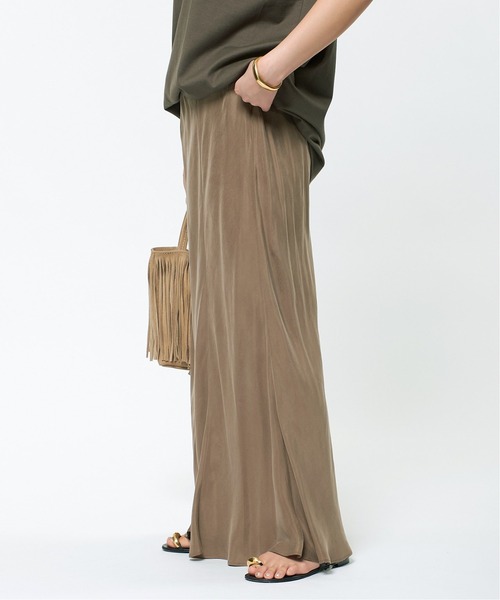 AP STUDIO（エーピーストゥディオ）の「《追加》New フィブリルキュプラ スカート（スカート・レディース・ブラック/カーキ/キャメル/オレンジ・38/36）」の19枚目の写真