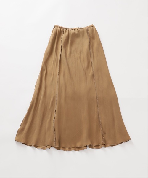 AP STUDIO（エーピーストゥディオ）の「《追加》New フィブリルキュプラ スカート（スカート・レディース・ブラック/カーキ/キャメル/オレンジ・38/36）」の10枚目の写真