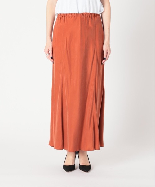 AP STUDIO（エーピーストゥディオ）の「《追加》New フィブリルキュプラ スカート（スカート・レディース・ブラック/カーキ/キャメル/オレンジ・38/36）」の16枚目の写真