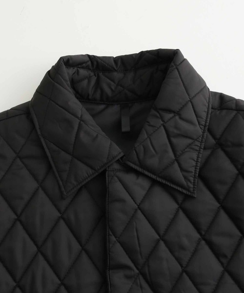 ADAM ET ROPE'（アダムエロペ）の「【WEB限定】CLIMASHIELD/クライマシールド キルティング ショートブルゾン/ユニセックス（ブルゾン・メンズ・ブラック/ダークブラウン・M/L）」の14枚目の写真