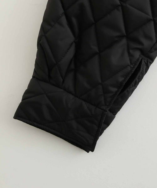 ADAM ET ROPE'（アダムエロペ）の「【WEB限定】CLIMASHIELD/クライマシールド キルティング ショートブルゾン/ユニセックス（ブルゾン・メンズ・ブラック/ダークブラウン・M/L）」の18枚目の写真