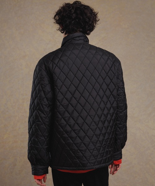 ADAM ET ROPE'（アダムエロペ）の「【WEB限定】CLIMASHIELD/クライマシールド キルティング ショートブルゾン/ユニセックス（ブルゾン・メンズ・ブラック/ダークブラウン・M/L）」の6枚目の写真