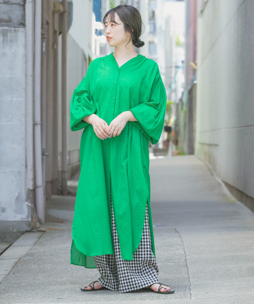 セール シアースキッパーワンピース ワンピース Items Urbanresearch アイテムズ アーバンリサーチ のファッション通販 Zozotown