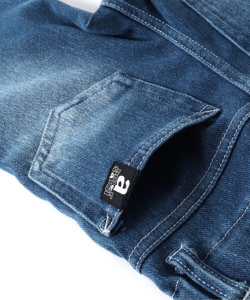 Ampersand（アンパサンド）の「ニットレギンス_ストレッチ（レギンス/スパッツ・キッズ・ブラック/ベージュ/ネイビー/ブラウン/ピンク/ブルー・90/100/110/120/80/130/95/140）」の14枚目の写真