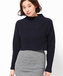 【WHO'S WHO gallery】ボトルネックカットソー