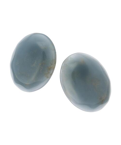 Green　Parks（グリーンパークス）の「・HALF TIME オーバルイヤリング（イヤリング・レディース・ブラウン/グレー/ブルー・FREE）」の17枚目の写真