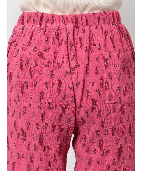 merry jenny（メリージェニー）の「floralギャザーフレアパンツ（その他パンツ・レディース・ブラック/ピンク/ベージュ・FREE）」の22枚目の写真