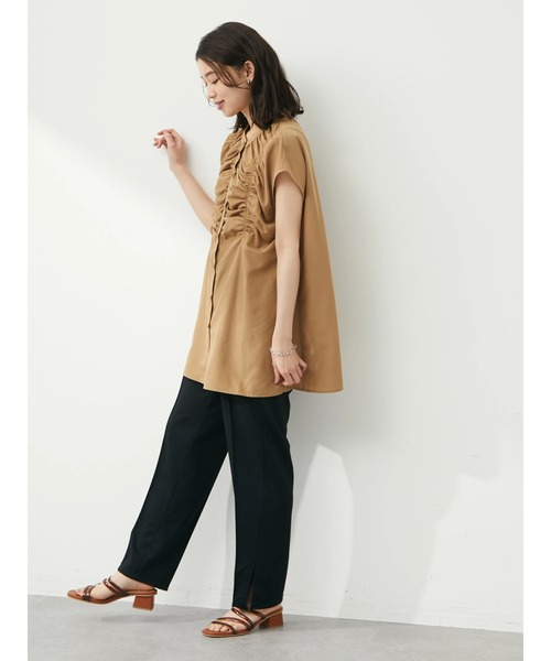 Green　Parks（グリーンパークス）の「らくスレパンツ（その他パンツ・レディース・ホワイト系その他2/ブルー/イエロー/ブラック・FREE）」の12枚目の写真