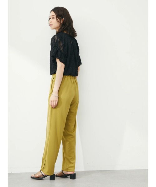 Green　Parks（グリーンパークス）の「らくスレパンツ（その他パンツ・レディース・ホワイト系その他2/ブルー/イエロー/ブラック・FREE）」の15枚目の写真