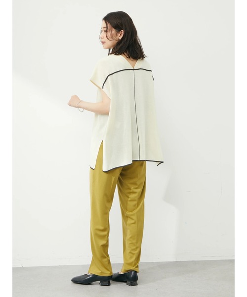 Green　Parks（グリーンパークス）の「らくスレパンツ（その他パンツ・レディース・ホワイト系その他2/ブルー/イエロー/ブラック・FREE）」の19枚目の写真