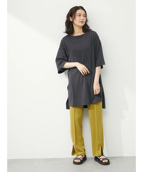 Green　Parks（グリーンパークス）の「らくスレパンツ（その他パンツ・レディース・ホワイト系その他2/ブルー/イエロー/ブラック・FREE）」の20枚目の写真