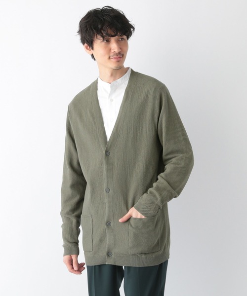 GLOBAL WORK（グローバルワーク）の「抗菌カノコカーデ/295182（カーディガン/ボレロ・メンズ・グレー/カーキ/ネイビー・X-LARGE/LARGE/MEDIUM/SMALL）」の21枚目の写真