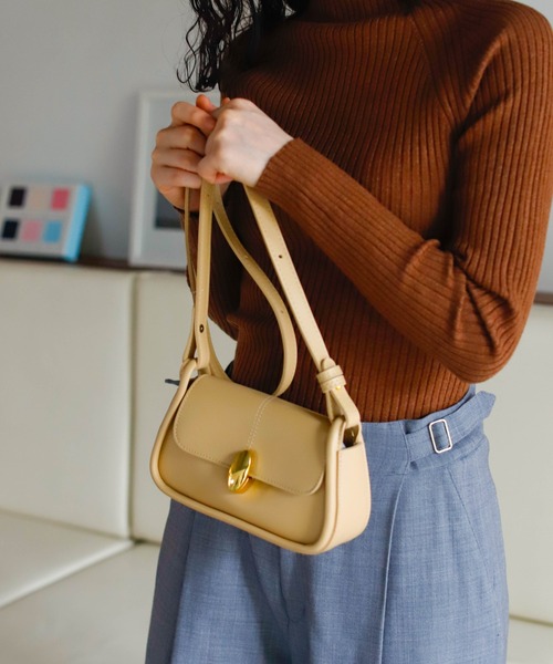 Birthday room（バースデイルーム）の「コンパクトショルダーバッグ（ショルダーバッグ・レディース・ブラック/ベージュ/グリーン・FREE）」の3枚目の写真